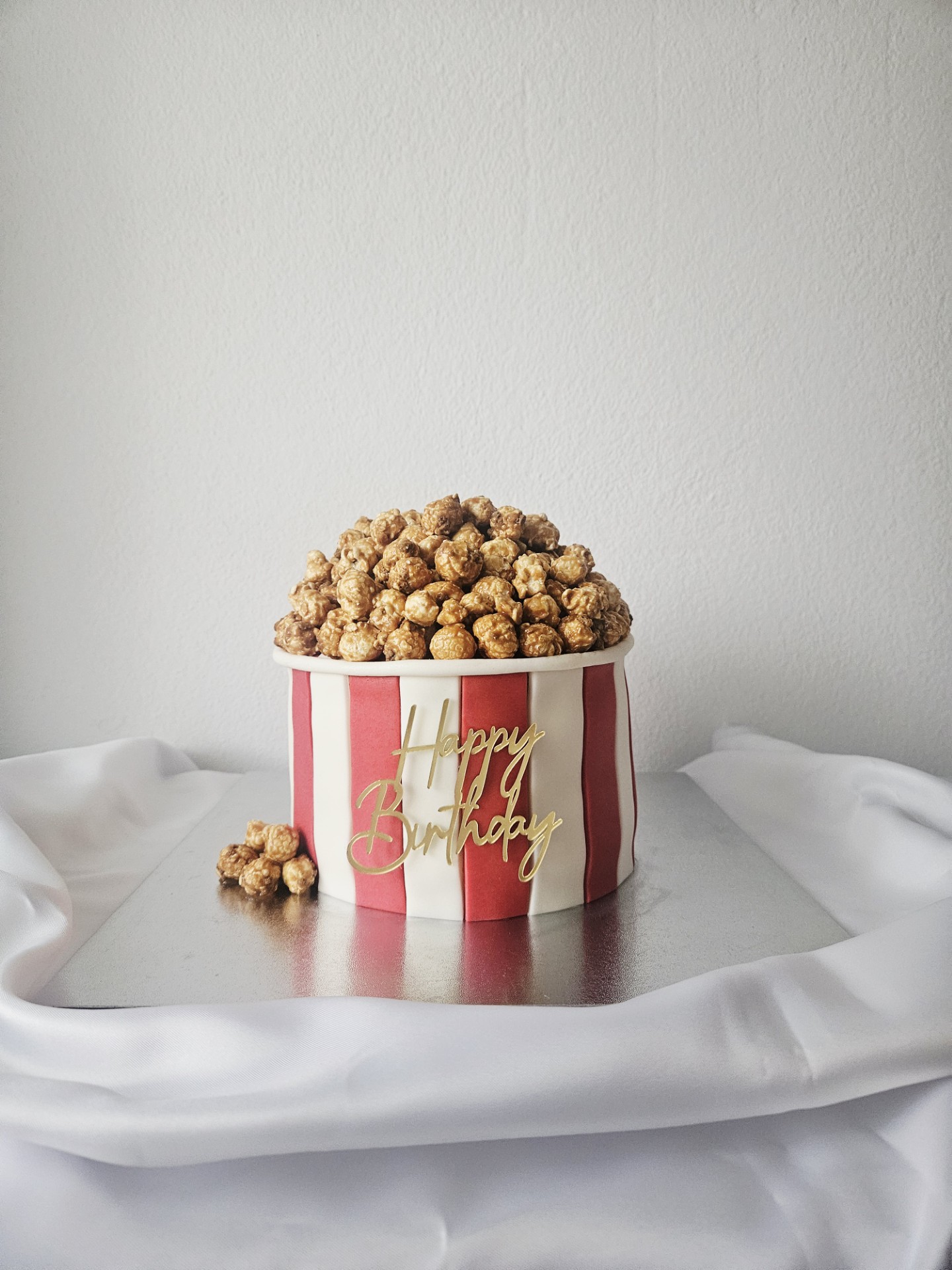 Popcorn-Geburtstagstorte — kreative Motivtorte aus Linz